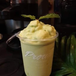 อโวคาโดปั่นนมสด