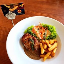 สเต็กไก่พริกไทยดำ