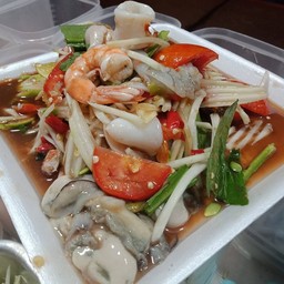 เจ้แคท ตำกุ้งสด (ถนนคนเดิน)