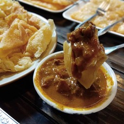 โรตีแกงเนื้อ