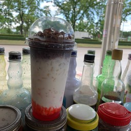 นมสด3ชั้นสตอเบอรี่โกโก้