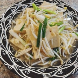 เต้าหู้ผัดถั่วงอก  เจ