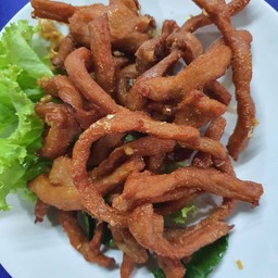 หมูแดดเดียวทอด