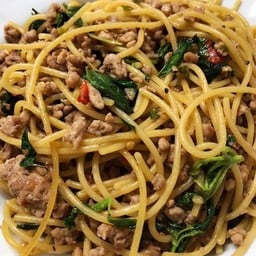 สปาเก็ตตี้ซอสกระเพรา