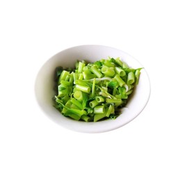 ผักบุ้งลวก