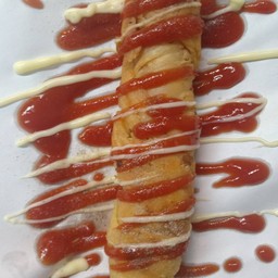 โรตีมัมมี่(โรตีใส่กรอก)