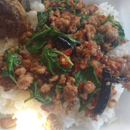 ข้าวกระเพราเป็ด