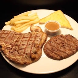 ทีโบน + เนื้อบด