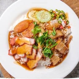 ข้าวหมูแดง (ข้าวรวม)