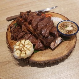 เนื้อติดซี่โครงย่าง (Grilled Spare Ribs)