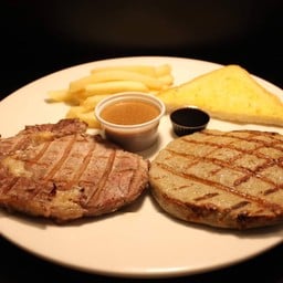 ริบอาย + ไก่บด