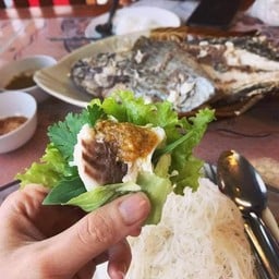 เมี่ยปลานิลเผา