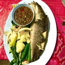 ปลาช่อนนึ่ง