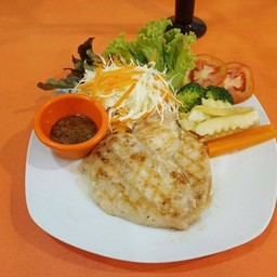 Pork Steak With Thai Spicy Sauce