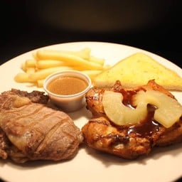 ริบอาย + ไก่ฮาวาย