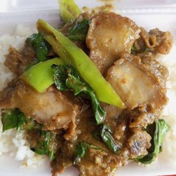 เขียวหวานหมูกรอบ