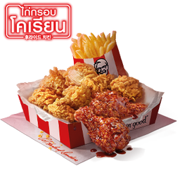 คอมโบไก่กรอบซอสโคเรียน