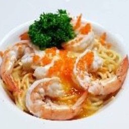 สปาเก็ตตี้ซอสไข่กุ้ง