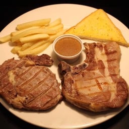 ริบอาย + พอร์คช็อพ