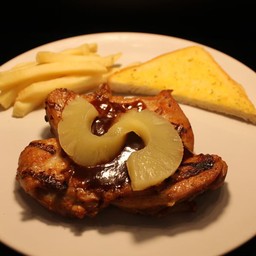 สเต็กไก่ฮาวาย
