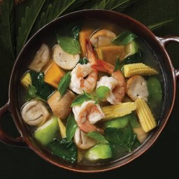 แกงเลียงกุ้งสด