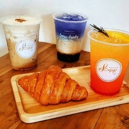 เซตจับคู่กาแฟ+เครื่องดื่ม+ครัวซองต์ 1ชิ้น