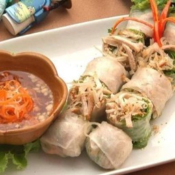 เมี่ยงสดหนังหมู