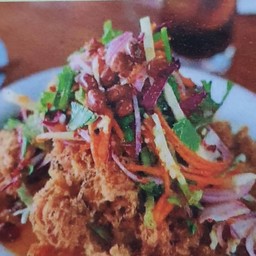 ส้มตำปลาดุกฟู