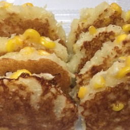 แป้งจี่ข้าวเหนียวขาวข้าวโพด