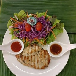 น้ำทอง สเต็กถาดยักษ์