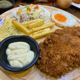 สเต็กหมูทอด