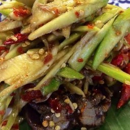 ตำมะม่วงปูปลาร้า
