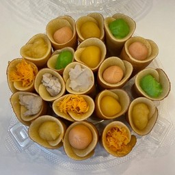 แพนเค้กม้วนรวมไส้