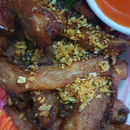 คอหมูทอด