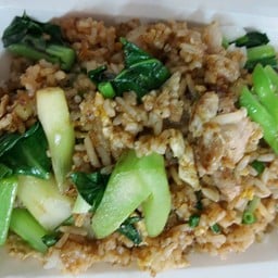ข้าวผัดโบราณ ใส่หมู