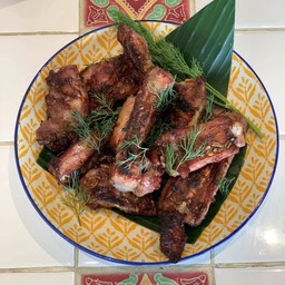 ซี่โครงหมูย่างแบบอีสาน