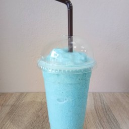 บลูเบอร์รี่สมูทตี้ แก้วใหญ่ 20 ออนซ์