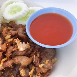 Garlic Pork with Rice