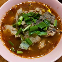 ต้มเเซ่บเครื่องในเนื้อ