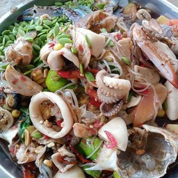 ตำซั่วเส้นสดทะเล