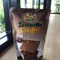 บราวนี่อบกรอบรสดาร์คช็อค