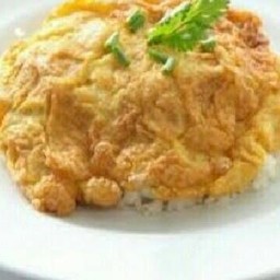 ข้าวไข่เจียวหมูสับ