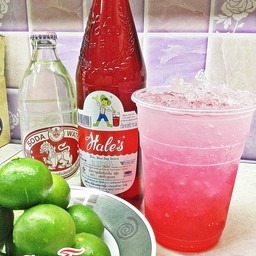 สละมะนาวโซดา แก้วยักษ์ 32 ออนซ์