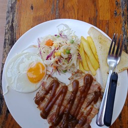 สเต็กฟิเลมิยองเนื้อ