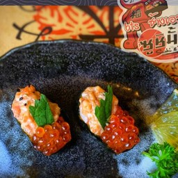 (141) ซูชิไข่แซลมอนคอมโบ