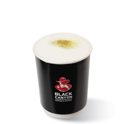 ชาเขียวมัทชะลาเต้ร้อน