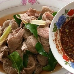 ลวกจิ้มเนื้อ