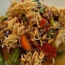 ตำมาม่าดิบ ปลาร้า