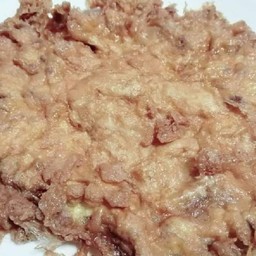 ไข่เจียวหมูสับราดข้าว