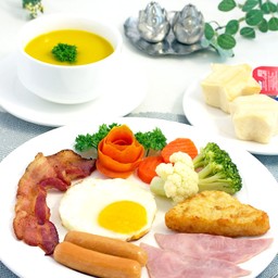อาหารเช้าแบบอเมริกัน(American Breakfast)